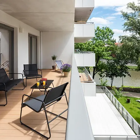 Apartamenty-wroc River Point Apartment Breslau