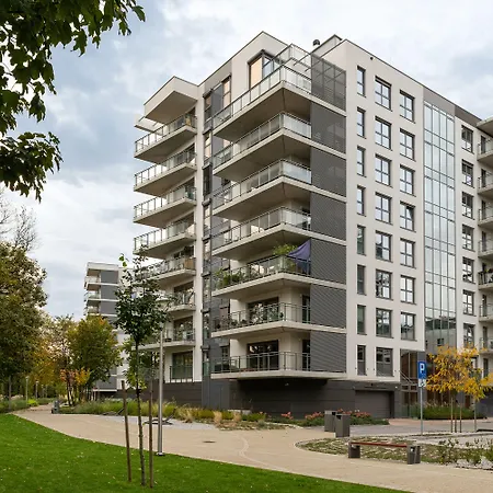 Apartamenty-wroc River Point Lägenhet